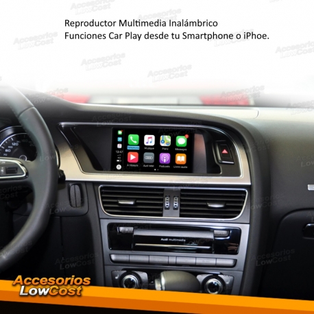 REPRODUCTOR MULTIMEDIA AUDI-CARPLAY PARA AUDI A4 B5 (08-15), AUDI MMI Y ANDROID 