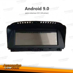 REPRODUCTOR MULTIMEDIA ANDROID 9 PARA BMW SERIE 7 E6/E66 (2003-2012), SISTEMA CCC