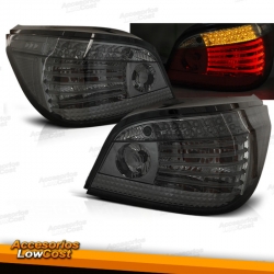 FAROLINS TRASEIROS LED CELIS / BMW E60 / 03-07 ESCURECIDOS