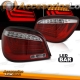 PILOTOS LED LIGHTBAR PARA BMW E60 (03-07) BERLINA, ROJO-BLANCO