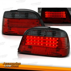 PILOTOS TRASEROS LIGHTBAR ROJO-AHUMADO PARA BMW SERIE 7 E38 94-01