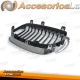 GRELHAS FRONTAIS BMW E60 / E61 / 03-07 PRETO CROMADO