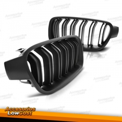 PARRILLA FRONTAL LOOK M3, NEGRO MATE, PARA BMW SERIE 3 F30/31, SEDAN/TOURING (11-18)