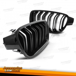 PARRILLA FRONTAL LOOK M3, NEGRO MATE, PARA BMW SERIE 3 F30/31, SEDAN/TOURING (11-18)