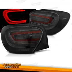 PILOTOS TRASEROS FULL LED PARA MERCEDES CLASE A W176 (12-15), COLOR AHUMADO