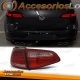 PILOTOS TRASEROS FULL LED PARA VW GOLF 7, 13-17, ROJO-BLANCO