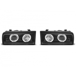 FAROS OJOS DE ANGEL CCFL CORRADO,88-95- CRISTAL CLARO/NEGRO