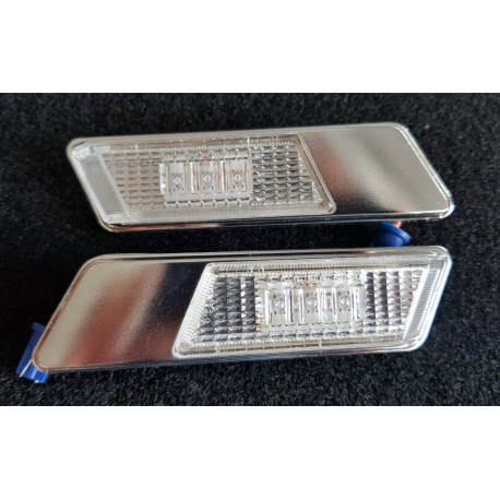 INTERMITENTES LATERALES LED CROMO E36 90-96, E34 88-95