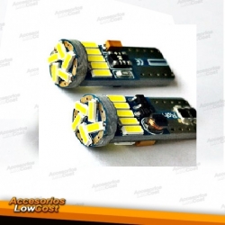 LAMPADA LED T10 MINIMOS CAN - BUS 30 SMD