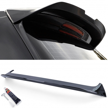 SPOILER TRASERO BORDE DE TECHO NEGRO BRILLO VW GOLF 7 R-LINE 13-20