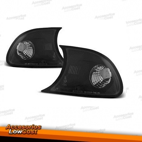 PISCAS FRONTAIS BMW E46 99-01 COUPE / CABRIO PRETO