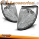 PISCAS FRONTAIS MERCEDES E W140 / 92-98 FUNDO CROMADO