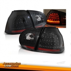 FAROLINS TRASEIROS LED / VW GOLF 5 MK V / 03-08 ESCURECIDO