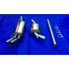 Sistema grupo A VW Golf 2 /Corrado con salida de escape óptica 16V 2x60mm