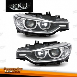 FAROS OJOS DE ÁNGEL LED, H7+H7 PARA BMW SERIE 3 F30/31 2011-2015