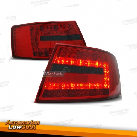 FAROLINS TRASEIROS LED AUDI A6 4F