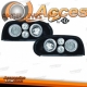FARÓIS ANGEL EYES / VW GOLF 3 MKIII / 91- 97 FUNDO PRETO