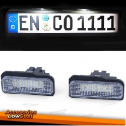 LUZ DE LA MATRICULA W203 00-07 LED-SOLO KOMBI