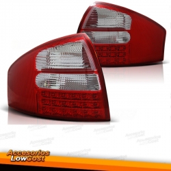 PILOTOS LED AUDI A6 4B 97- 05 ROJO-BLANCO