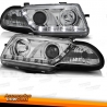FARÓIS COM LUZ DIURNA / OPEL  ASTRA F / 94-98 FUNDO CROMADO