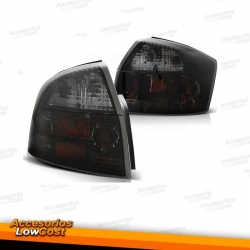 PILOTOS TRASEROS AUDI A4 00-04 SOLO BERLINA. CRISTAL CLARO-NEGRO