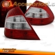 FAROLINS TRASEIROS LED / MERCEDES E W211 / 02-06 VERMELHO CINZA