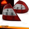 FAROLINS TRASEIROS LED / MERCEDES E W211 / 02-06 VERMELHO CINZA