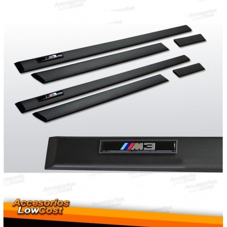 MOLDURAS LATERALES PARA PUERTAS PARA BMW E36. COUPE Y CABRIO