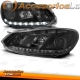 FAROIS LUZ DIURNA PARA VW GOLF VI 6 08++