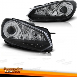 FAROS CON LUZ DIURNA PARA VW GOLF VI 6