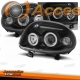 FARÓIS ANGEL EYES / RENAULT CLIO / 98-01 FUNDO PRETO