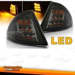 INTERMITENTES FRONTALES CROMADOS CON LED BMW E46 BERLINA 98-01