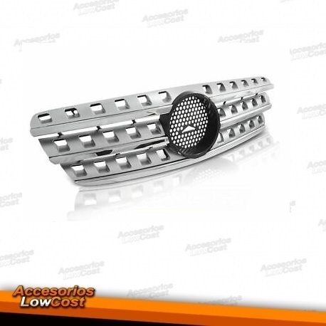 REJILLAS MERCEDES ML W163, 98-05 . CROMO-PLATA