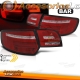 PILOTOS LED TRASEROS ROJO BLANCO PARA AUDI A3 8P SPORTBACK 03-08 CON INTERMITENTE DINAMICO