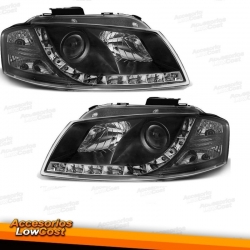 FAROS CON LUZ DIURNA PARA AUDI A3 8P