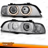FAROS DELANTEROS ANGEL EYES BMW E39 09.95-06.03 ANGEL EYES XENON D2S/H7 CROMADO
