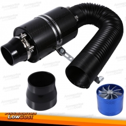 KIT ADMISION UNIVERSAL CARBONO + TURBINA