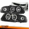 FARÓIS ANGEL EYES AUDI A4 B5 (94-99). FUNDO PRETO