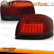 FAROLINS TRASEIROS LED, VERMELHO ESCURECIDO (9/03-6/08)