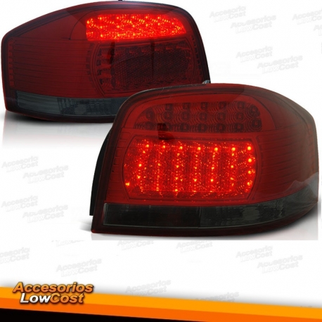 FAROLINS TRASEIROS LED, VERMELHO ESCURECIDO (9/03-6/08)