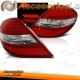 FAROLINS LED MERCEDES SLK R171. VERMELHO / ESCURECIDO