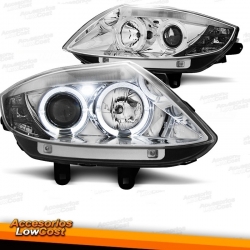 FAROS OJOS DE ANGEL Z4 03-09 CRISTAL CLARO/CROMADO