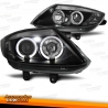 FARÓIS ANGEL EYES PARA BMW Z4 E85 (1996-2002) FUNDO PRETO