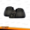 FAROLINS TRASEIROS LED / BMW E46 4P / 98-01  ESCURECIDOS