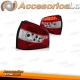 PILOTOS LED AUDI A3 8L (8/96-8/03). COLOR ROJO-BLANCO. OBLICUOS.