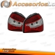 PILOTOS LED AUDI A3 8L (8/96-8/03). COLOR ROJO-BLANCO. OBLICUOS.