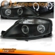 FARÓIS ANGEL EYES CITROEN C3. FUNDO PRETO