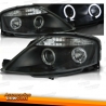 FARÓIS ANGEL EYES CITROEN C3. FUNDO PRETO
