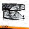 CITROEN C3 02-09 FAROS OJOS ANGEL CROMADOS
