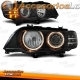FAROIS ANGEL EYES / BMW X5 / 99-03 FUNDO CROMADO